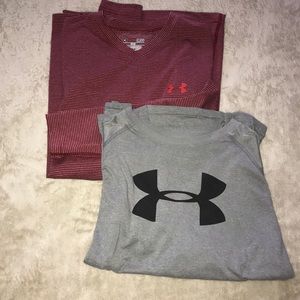 2 UNDER ARMOR SHIRTS